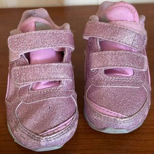 Puma pink sparkly UK 3